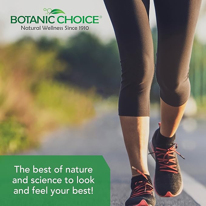 Botanic Choice Uric Acid Complex Supplement - Foot Joint Support-Help Soothe Discomfort with Celery Seed &amp Bromelain -Gluten Free Non-GMO 60 Caps