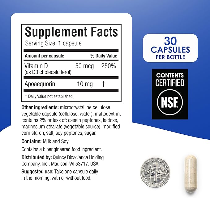 Prevagen Regular Strength - 90 Capsules (3 Month Supply) | Formulated for Your Brain | 10mg of Apoaequorin Plus Vitamin D3 with 7-Day Pill Minder