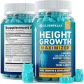 SILVERPEAKS Height Growth Gummies for Kids Teens &amp Adults - Height Growth Maximizer Supplement with Calcium Vitamins D3 &amp K2 Magnesium Zinc for Bone Strength &amp Height Increase - 60 Gum