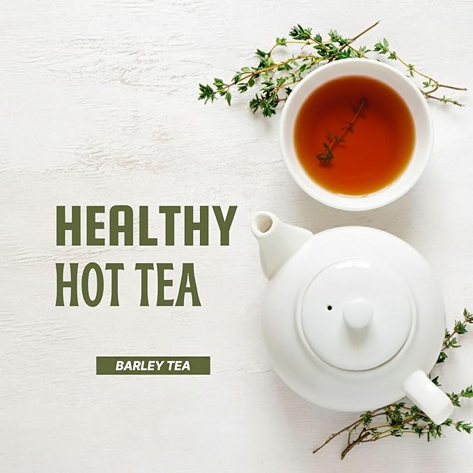 GAGOPA Roasted Barley Tea – 100% Korean Grain Tea Smooth Nutty Flavor Caffeine-Free Herbal Drink Hot or Iced 450g Bulk Pack