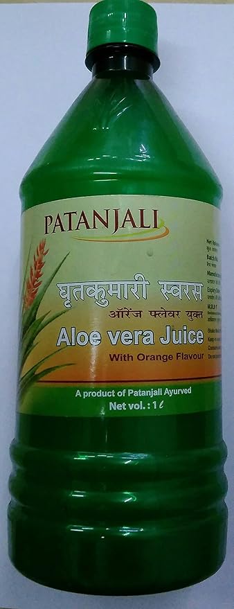 Patanjali Aloevera Juice Orange Flavour 1 LTR…