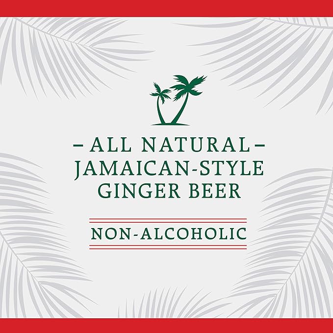 Reed's Zero Sugar Extra Ginger Beer Great Tasting Natural Craft Ginger Soda with Fresh Ginger Root (12oz Can 24 pk)