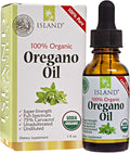 Oregano Oil Organic Liquid Drops - 100% Pure &amp Undiluted - USDA-Certified Organic (1 oz) 75% Carvacrol - Grown in Spain - Immune Support Supplement with Oil of Oregano.