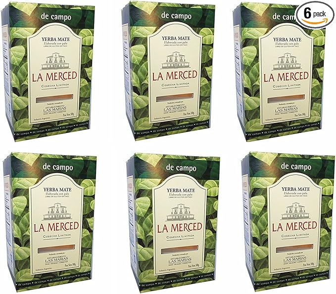 La Merced De Campo Yerba Mate 500 g (1.1 lb) 6 units