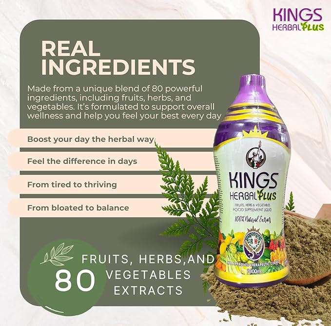 Plus Food Supplement 1000ml Fruits Herbs &amp Vegetable Fusion (1 Bottle)