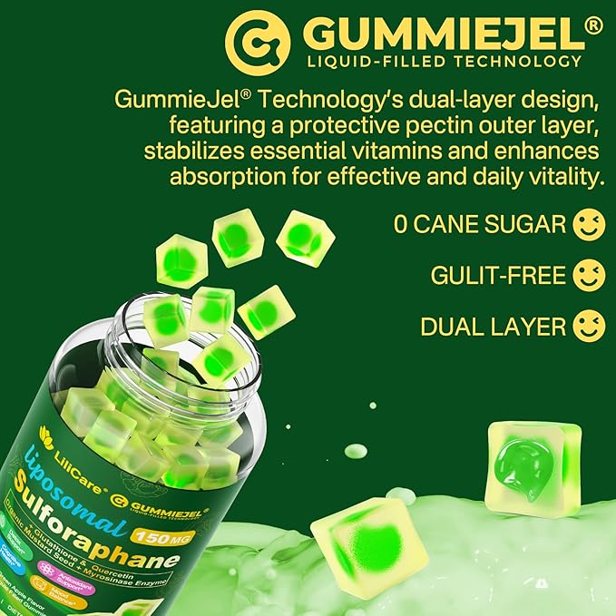 Kids Sleep Gummies &amp Sulforaphane with Glutathione Gummies