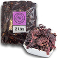 2 lbs Hibiscus Flowers - Flor de Jamaica Bag Dried Hibiscus Bulk Flowers - Ideal for Juices infusions and hibiscus flower teas - Despensa Colombiana