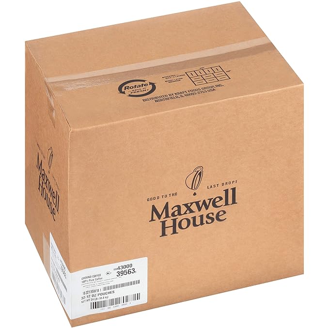 Maxwell House Shy Café Roast Vending Coffee (32 Ounce Bag 12 packs)