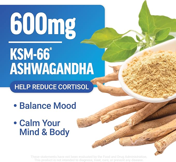 Force Factor Amazing Ashwa Complete Calm Support KSM-66 Ashwagandha Like Ashwangandha Gummies to Promote Calm &amp Relaxation with Magnesium &amp L-Theanine Blueberry Pomegranate 120 Soft Chews
