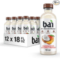 Bai Antioxidant Infused Water Beverage Madagascar Coconut Mango with Vitamin C and No Artificial Sweeteners 18 Fluid Ounce Bottle 12 Pack