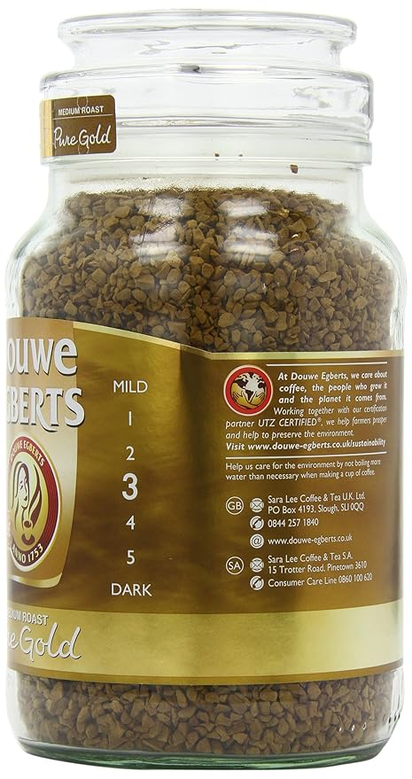 Douwe Egberts Pure Gold Instant Coffee 400g