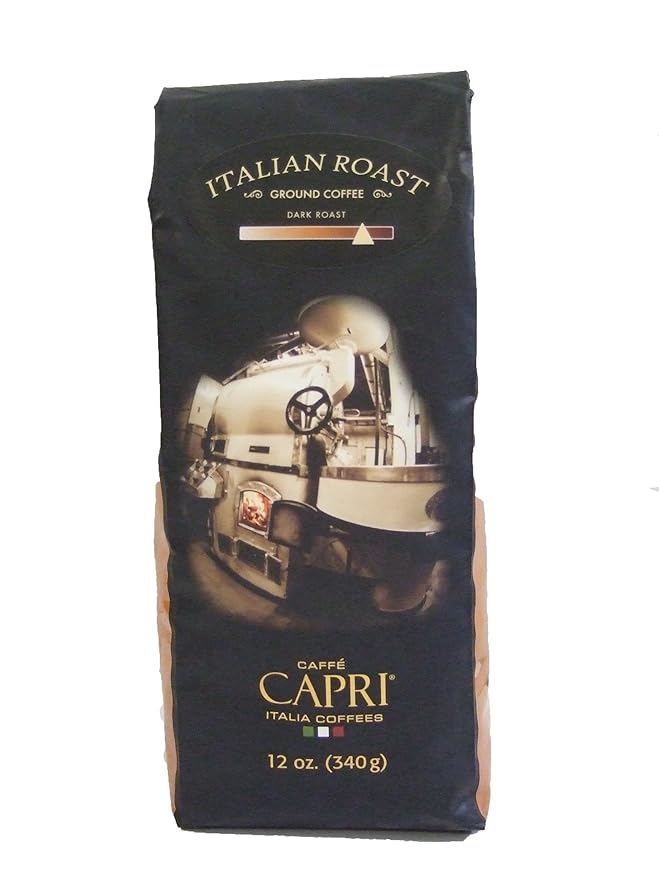 Caffe Capri Coffee Italian Roast 12-Ounce