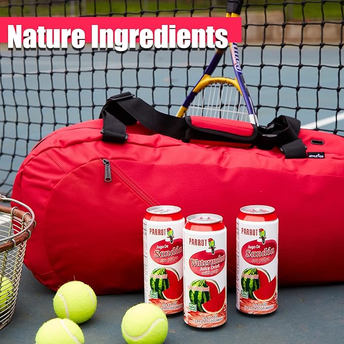 Parrot Brand Watermelon Juice Drink with Pulp 16.4 fl. oz.(Pack of 12)