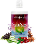 Nature’s Liquids - SeaAloe Liquid Whole Food (32 Oz) Liquid Multivitamin and Mineral Supplement With Aloe Vera Sea Vegetables Pau D’ Arco For Digestion Immune Support &amp Thyroid Function - 1