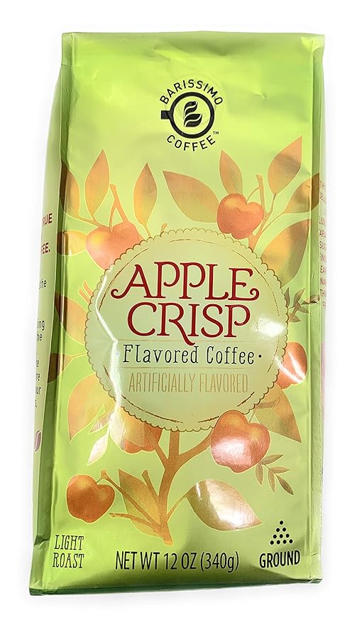 Barissimo Apple Crisp and Caramel Ground Coffee Set 12 oz each Pack of 2