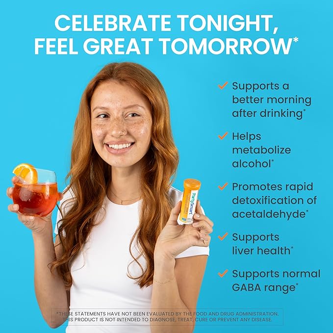Himalaya PartySmart 12 Capsule Tube - Alcohol Breakdown Liver Support for a Better Morning After Drinking - Plant Based Vegan Non-GMO Gluten Free Clinically Studied