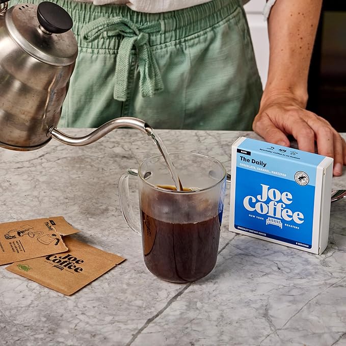 Joe Coffee Company - The Daily Specialty Instant Coffee Packets (6 Sachets) | NYC Roaster Kosher Climate-Friendly