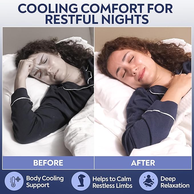 D’AO Labs Cool Slumber - Tian Wan Bu Xin Dan/Emperor of Heaven Elixir - Sleep Supplement for Those Who Sleep Hot and Restless Under The Covers. 30 Servings.