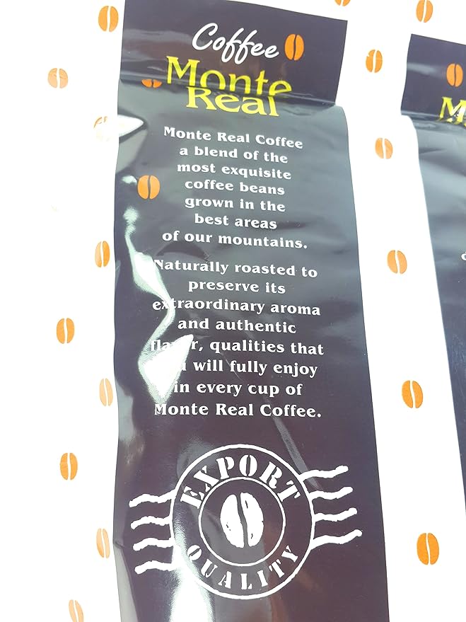 Monte Real Ground Dominican Coffee 20 Bags/Pounds Pack