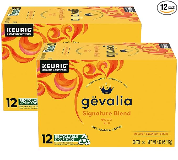 Gevalia Signature Blend 2 Boxes of 12.