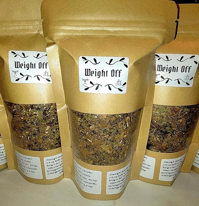 Emerald Boa Weight off Herbal Tea - Small 1 Count Caffeine Free Vegan Allergen Free