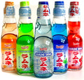 Ramune Japanese Soda Variety Pack of 2 - Shirakiku Multiple Flavors - Japanese Drink Gift Box (5 Count)