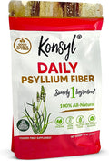 Konsyl Daily Psyllium Fiber Powder - 19oz 90 Servings Natural Unflavored Soluble Dietary Fiber Supplement - Psyllium Husk Prebiotic for Digestive Support and Gut Health - Sugar Free Keto &amp Vega