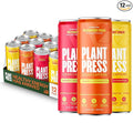 Plant Press - Organic Energy Drink 100 mg Caffeine Clean Coffee Alternative Full Range of Vitamins Electrolytes No Sugar Alcohols No Preservatives - Variety Pack (12 Fl Oz 12 Pk)