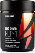 InnoSupps Inno Shred GLP-1 - Thermogenic Support + Appetite Support + Energy* - Berberine + Chromium - 60 Capsules. 30 Servings.