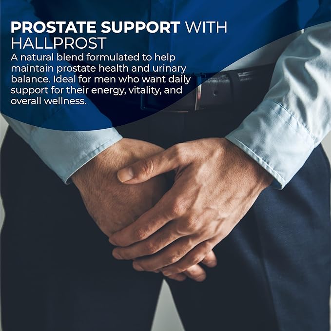 Hallusa Natural Próstata Inflamada - Prostatitis - Pastillas para la próstata - HALLPROST 60 CAPSULAS