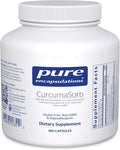 Pure Encapsulations CurcumaSorb 180's - Meriva Curcumin Phytosome - Supports Joint Health* - Gluten Free &amp Non-GMO - 180 Capsules
