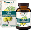 Himalaya Organic Amla - Herbal Immune Support Supplement with Adaptogen and Antioxidant - USDA Organic Vegan Non-GMO Gluten Free 600 mg 60 Caplets