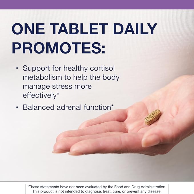 Metagenics Licorice Plus - Cortisol &amp Stress Support Supplement with Licorice Root Ashwagandha Rehmannia &amp Chinese Yam - Non-GMO Gluten-Free Vegetarian - GMP Certified Facility - 60 Tablet