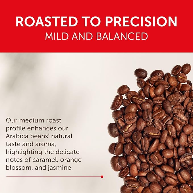 illy Whole Bean Coffee Classico Medium &amp Decaffeinated Roasts 100% Arabica Premium Italian Coffee Ideal for Espresso Drip Moka and French Press Brewing 8.8oz 6 Variety Pack