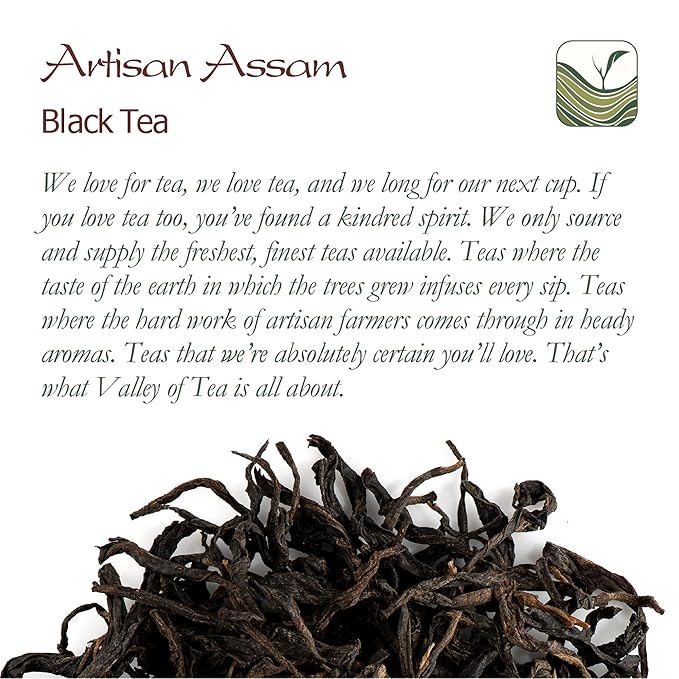 Assam Black Tea From India - Artisan Big Leaf Golden Quality - Assam Tea