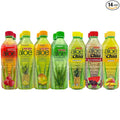 Iberia Aloe Vera Drinks Variety (Pack of 8) and Iberia Aloe Vera Drink with Chia Variety (Pack of 6) Bundle