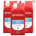 Community Coffee French Vanilla Flavored 36 Ounce Medium Roast Ground Coffee 12 Ounce Bag (Pack of 3)