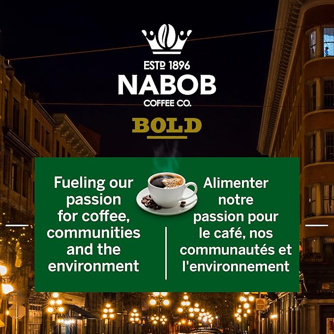 Nabob Bold Gastown Grind Ground Coffee 340g/12 oz