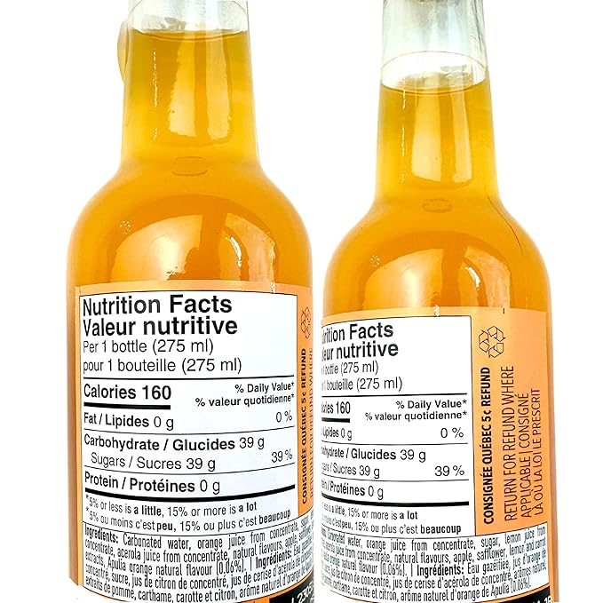 Lurisia Aranciata Italian Orange Soda 4 x 9.3 Fl Oz (275ml) - Aranciata Italian Orangeade - Citrus Orange Soft Drink - Carbonated Sparkling Fruit Juice Beverage from Italy