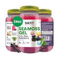 Sea Moss Gel Elderberry Vitamins 24oz Wildсrafted Gold Sea Moss Gel from Saint Lucia | 92 Vitamins and Minerals | Pure Raw+Non-GMO