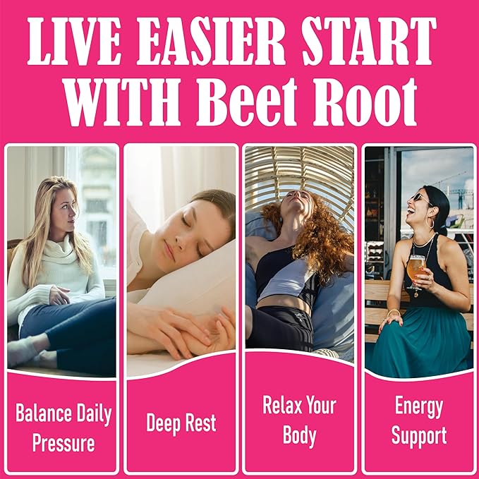 Beet Root Capsules – 1300mg Beetroot Powder for Natural Energy &amp Endurance Support Non-GMO 60 Capsules 30-Day Supply (2pcs)