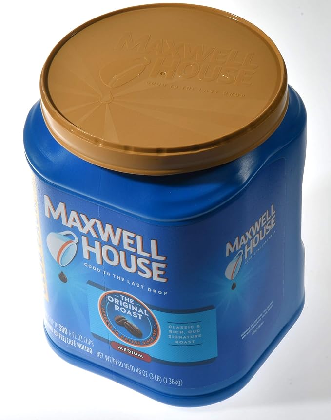 MAXWELL HOUSE The Original Roast Ground Coffee Medium Classic and Rich Our Signature Club Pack up to 380 48 Oz