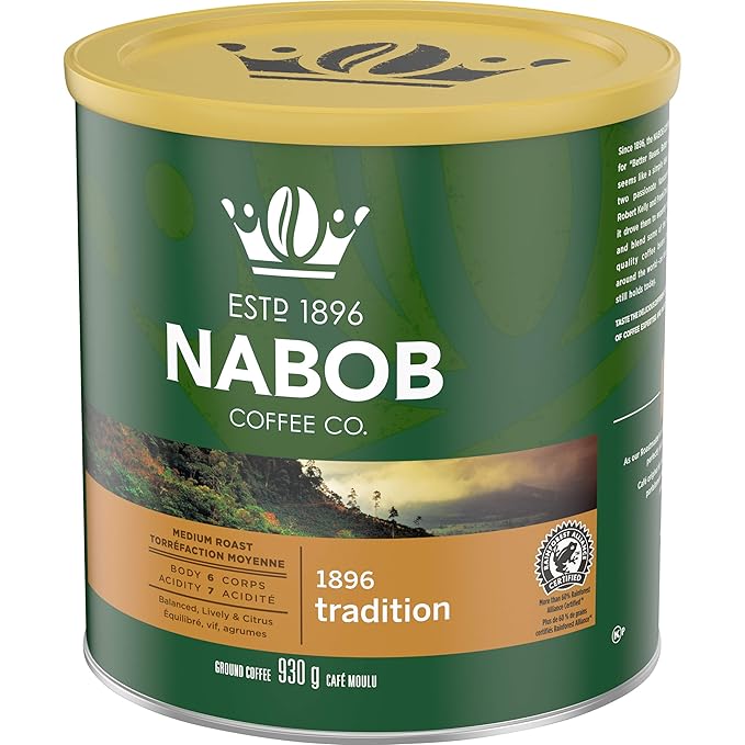 Nabob Traditional Fine Grind Coffee (930g / 2lbs) Made in Canada