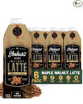 Elmhurst 1925 Maple Walnut Latte – Plant-Based Vegan Dairy-Free Plant Milk Latte Made of Walnut Milk Cold Brew Premium Arabica with 95mg Caffeine &amp Real Maple &amp Brown Sugar – 25.4oz (Pack o