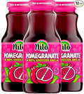 NILO Pomegranate Juice | 100% Squeezed Pomegranate Granada | NO Sugar added | NON GMO | NOT From Concentrate | 8.45 oz (Pack of 12)
