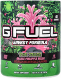 G Fuel The Juice Energy 2.0 Drink Powder Pre Workout Caffeine Mix for Gaming Sugar Free Focus Amino Vitamin + Antioxidants 9.9oz (Pineapple &amp Melon Punch 40 Servings)