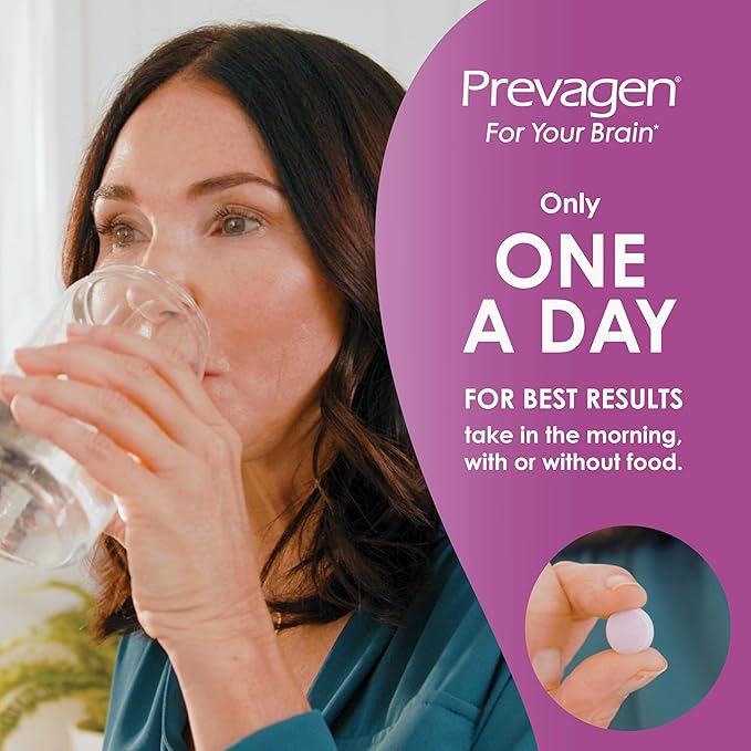 Prevagen Extra Strength Mixed Berry Chewables - 30 Tablets (1 Month Supply) | Formulated for Your Brain | 20mg of Apoaequorin Plus Vitamin D3 with 7-Day Pill Minder