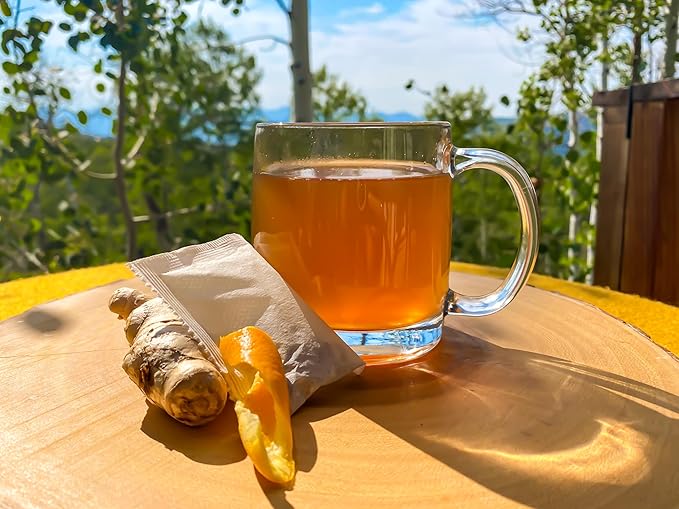 Jade Tea Organic Dandelion Root Tea For Liver &amp Spleen Detox Tea - Burdock Root Ginger Root &amp Orange Peel - Supports Liver Kidney Gallbladder &amp Spleen Health - Cinnamon Spice Made In