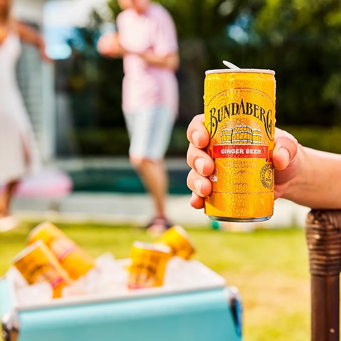 Bundaberg Ginger Beer 6.8 fl oz Cans (24 Pack)
