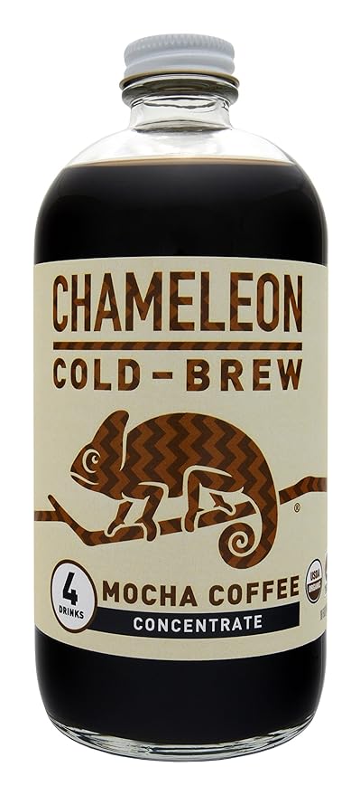 Chameleon Cold-Brew Black &amp Mocha Coffee Concentrate 2 pack